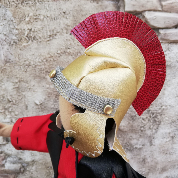 Helm für 50 cm Erzählfigur St. Martin und Soldat